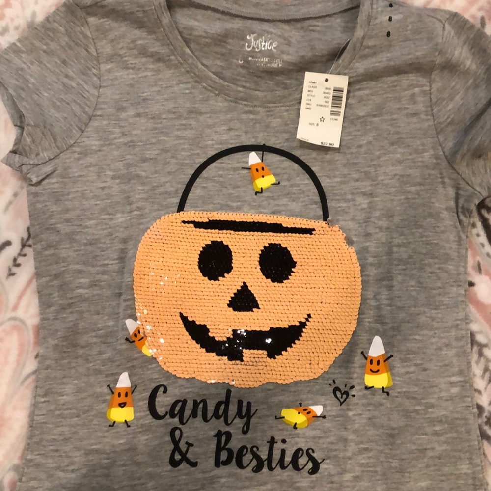 Girls Justice Halloween t-shirt